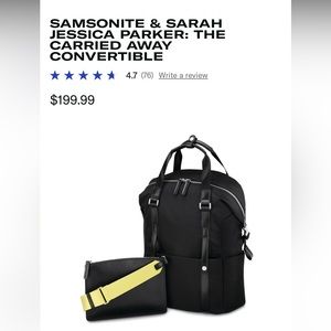 Samsonite Carried Away Backpack by Sarah Jessica Parker